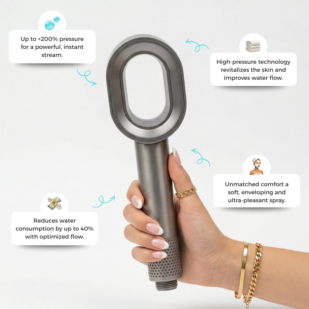 High-Pressure Filtered Shower Head